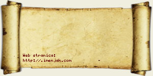 Valentina Bojanić vizit kartica